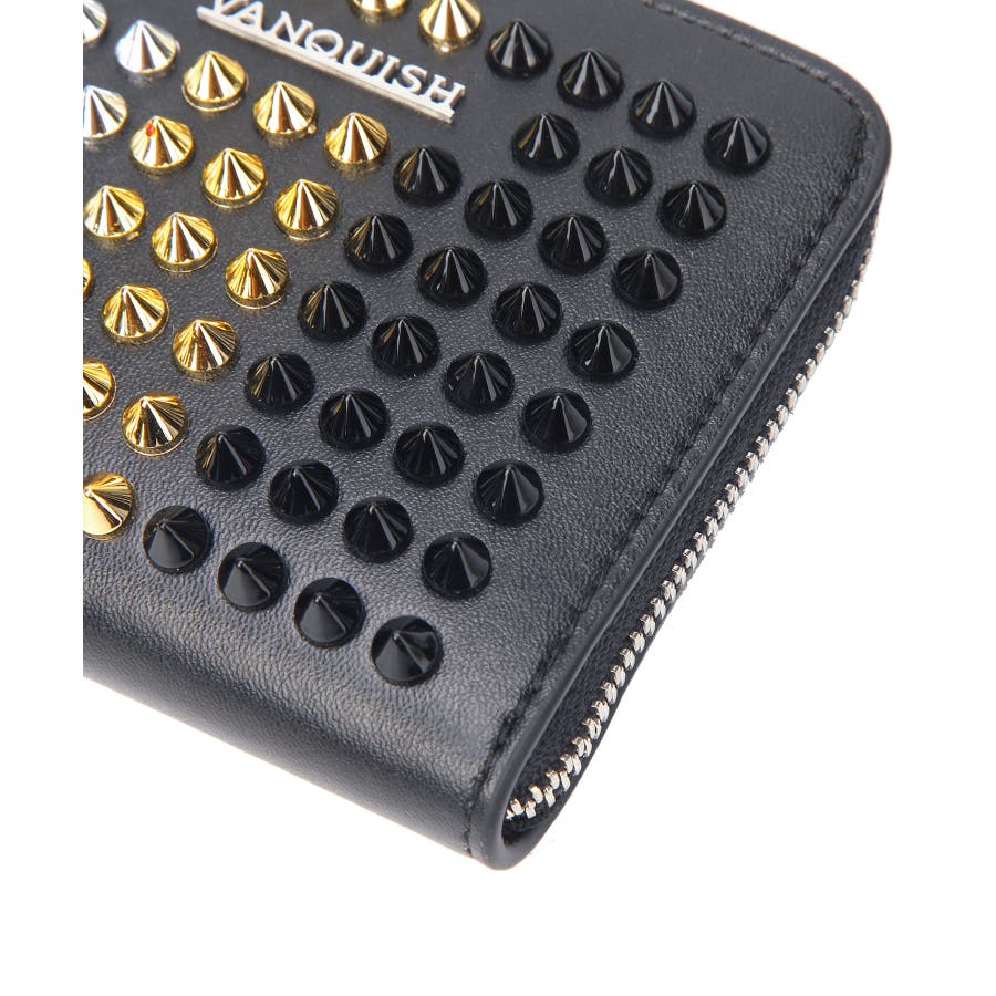激安挑戦！！ VANQUISH/ヴァンキッシュ】Lファスナー財布（小）[品番 小物
