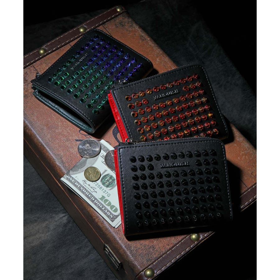 VANQUISH/ヴァンキッシュ】Lファスナー財布（小）[品番