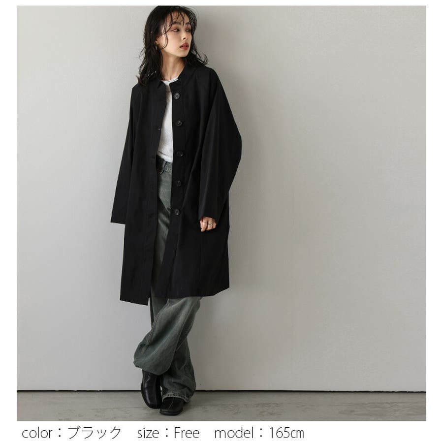 ジャケット スタンドカラー ライトアウター[品番：SGBW0001848