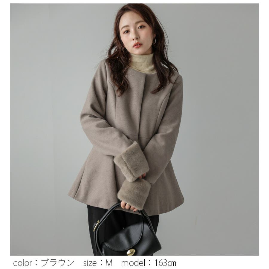 最新作の アウター コート ペプラム[品番：SGBW0001900]｜SUGAR BISKET ジャケット・アウター