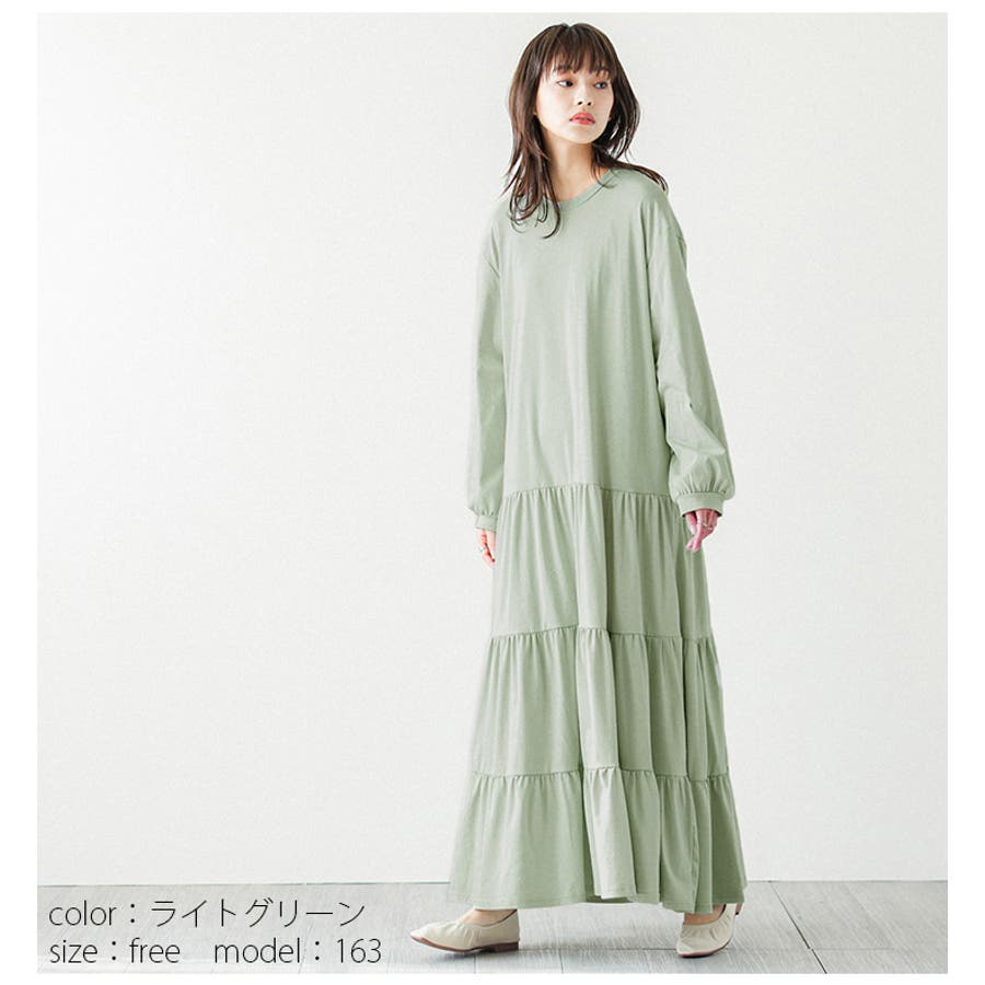 ティアード ロングワンピース ワンピース[品番：SGBW0000610]｜SUGAR BISKET（シュガービスケット）のレディース ファッション通販｜SHOPLIST（ショップリスト）