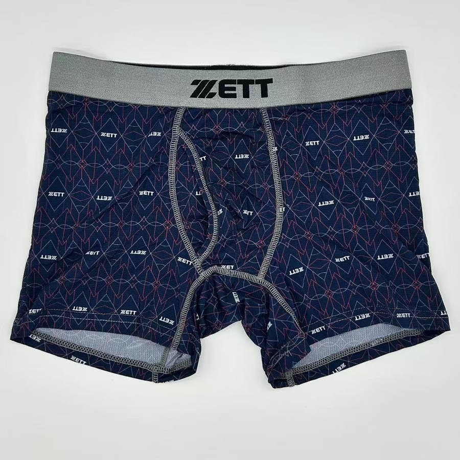 ZETT メッシュボクサーパンツ 総柄 6枚セット[品番：SNSM0000008