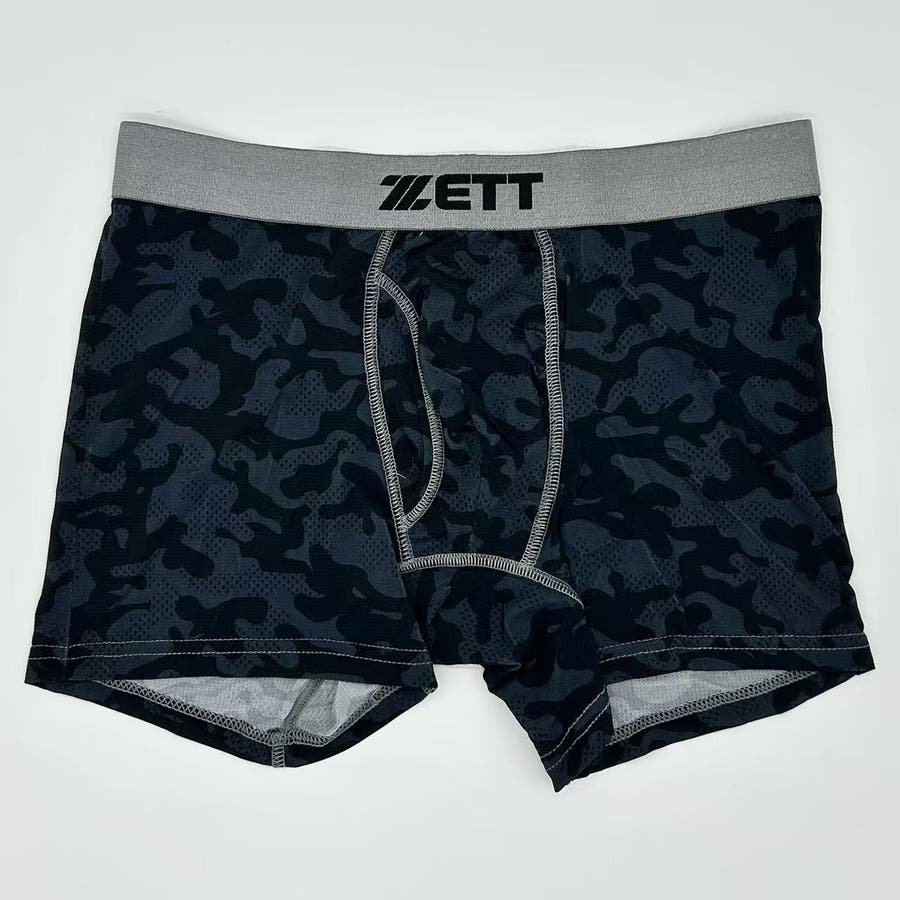 ZETT メッシュボクサーパンツ 総柄 6枚セット[品番：SNSM0000008