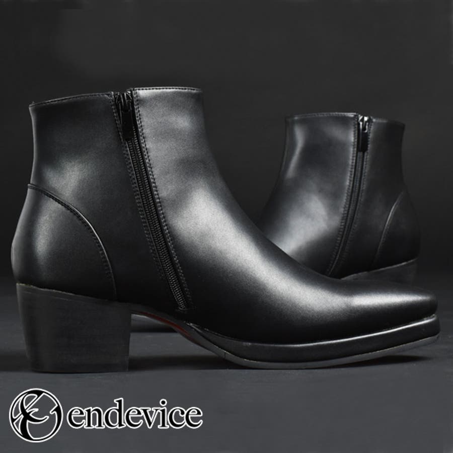 サイドジップブーツ ハイヒール ショートブーツ 品番 Xo Svec シュベック のメンズ ファッション通販 Shoplist ショップリスト