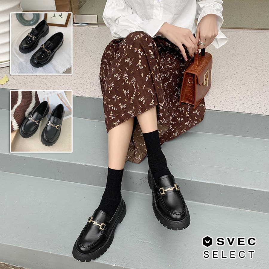 ローファー レディース 厚底 ビットローファー Nxl1153 品番 Xo Svec Women シュベックウーマン のレディース ファッション通販 Shoplist ショップリスト