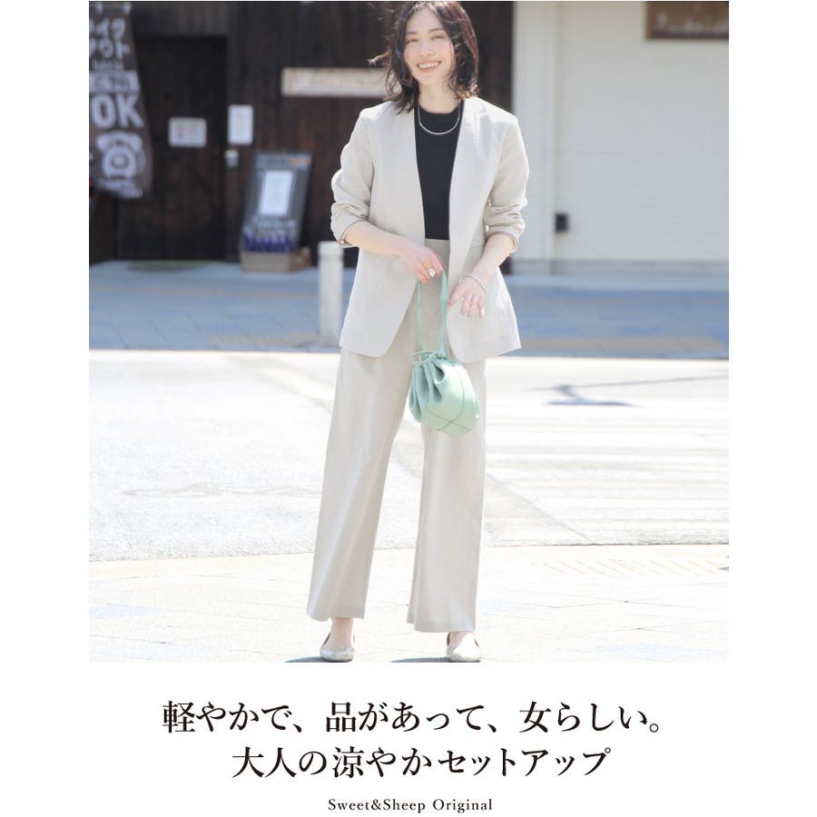 楽天市場】スーツ レディース リネンライクシリーズの通販