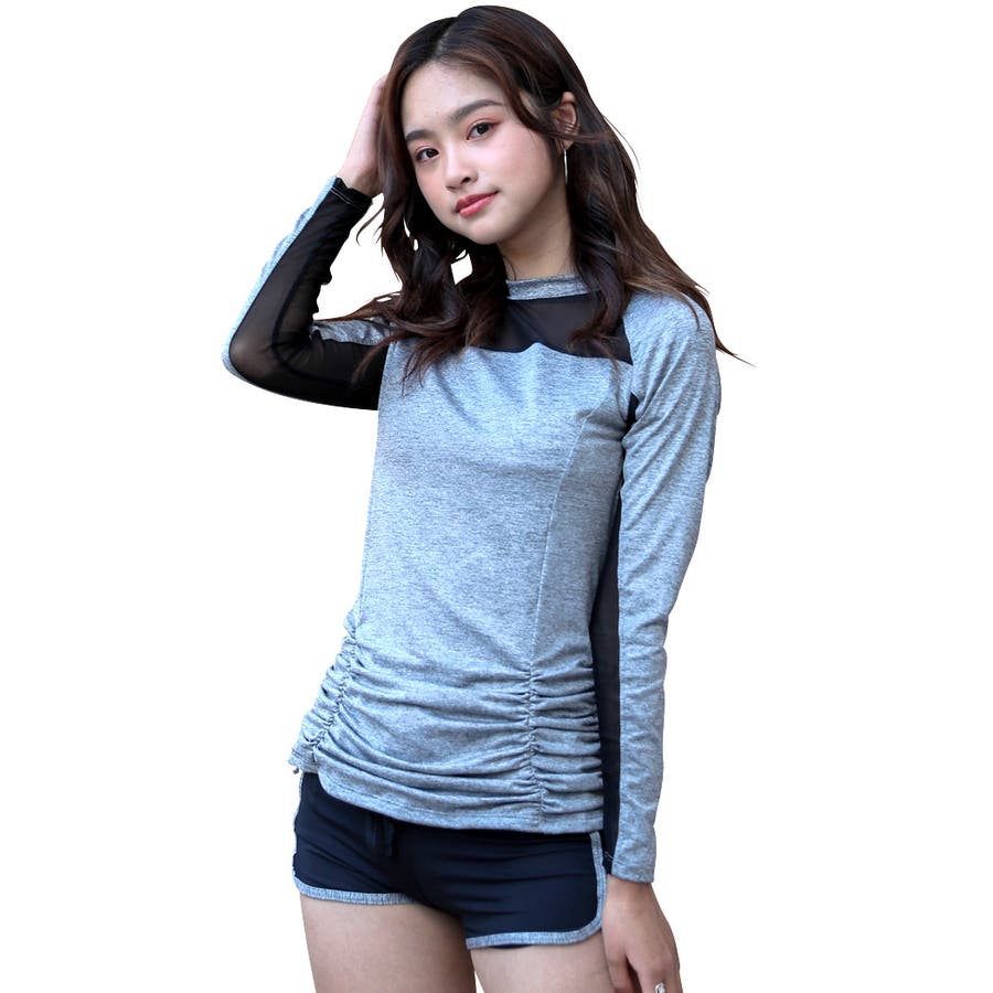 フィットネス水着 ラッシュガード 長袖 品番 Ty Teddy テディ のレディース ファッション通販 Shoplist ショップリスト フィットネス水着 ラッシュガード 長袖 品番 Ty Teddy テディ のレディース ファッション通販 Shoplist ショップリスト