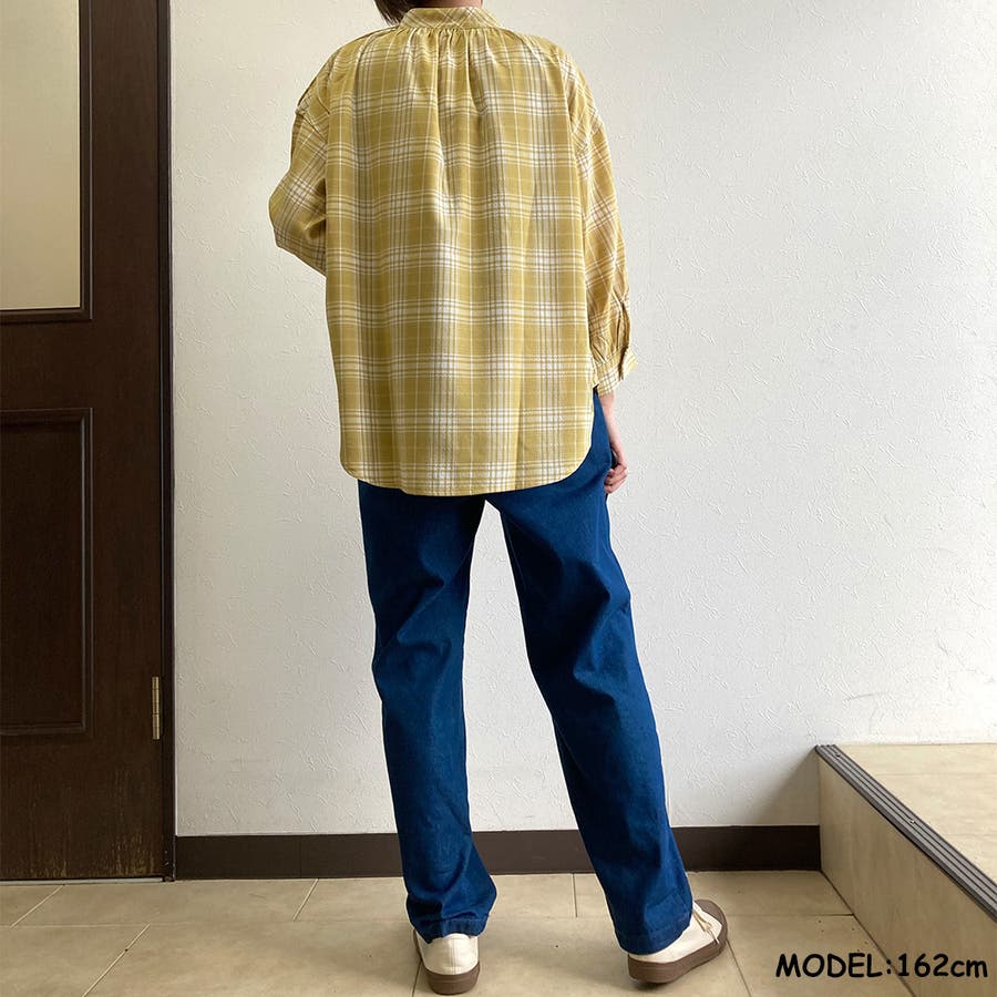 肩ボタンチュニックブラウス レディース ファッション[品番