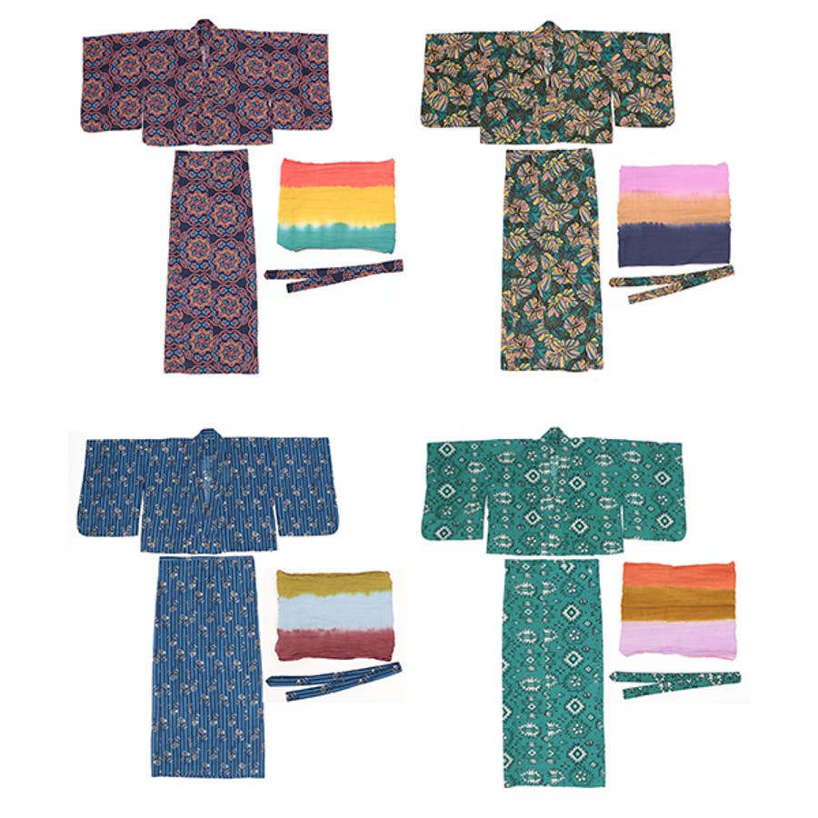チチカカ 浴衣 セパレートタイプ(帯付き) zgsjcd7098 レディース
