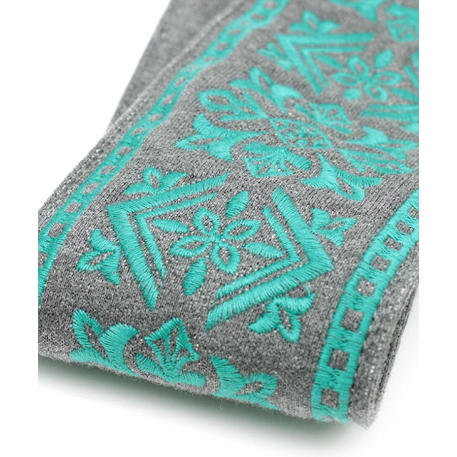 チチカカ カットソー刺繍サッシュベルト zhscbb7030 レディース