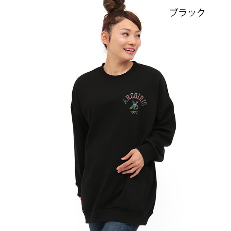 トップス チチカカ ボリビアプリント裏毛[品番：TTKW0006106