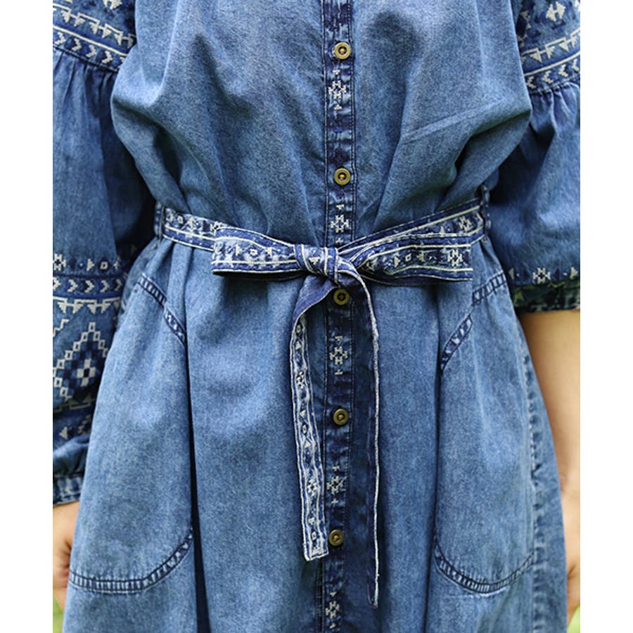 ワンピース チチカカ ナバホクロス刺繍 品番 Ttkw チチカカのレディースファッション通販 Shoplist ショップリスト