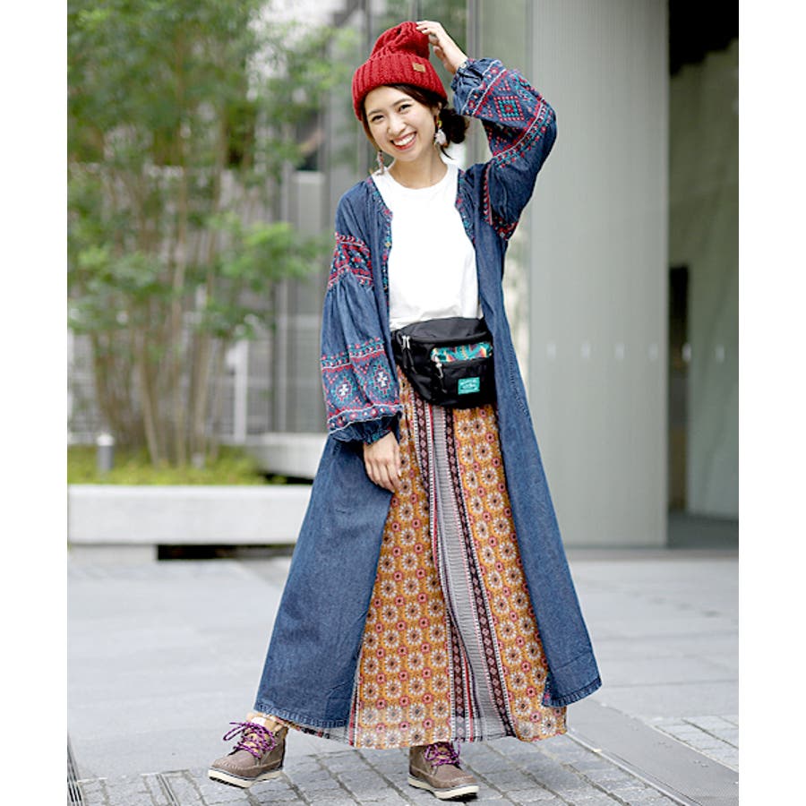 ワンピース チチカカ ナバホクロス刺繍 品番 Ttkw チチカカのレディースファッション通販 Shoplist ショップリスト