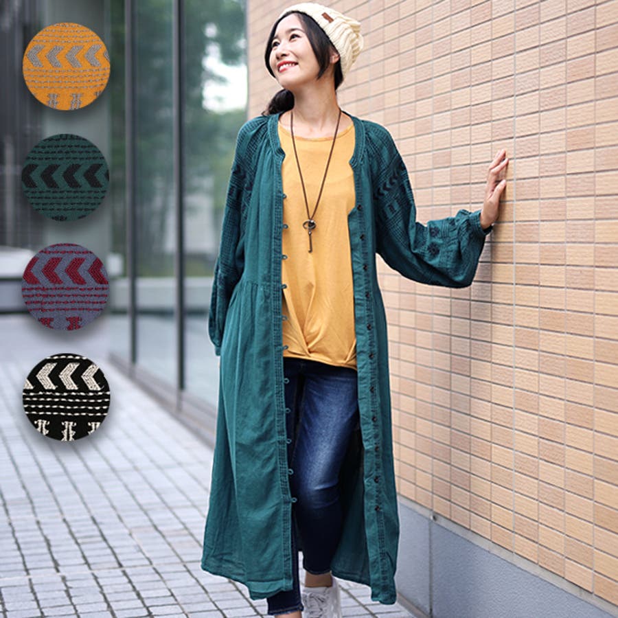 ワンピース チチカカ メキシコ幾何刺繍 Hwiba051 レディース 品番 Ttkw チチカカのレディースファッション 通販 Shoplist ショップリスト