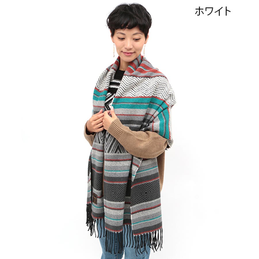 通販 送料無料  マフラー ストール 大判ストール[品番：TTKW0007526]｜チチカカ 女性用