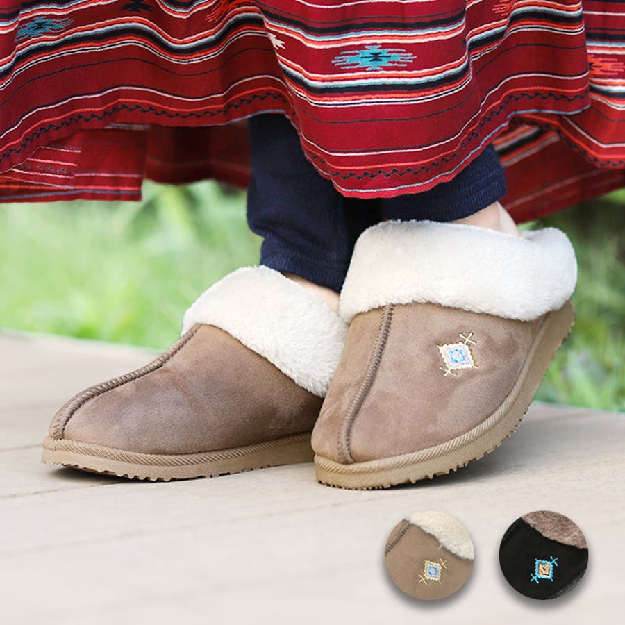 ボアサンダル ファーサンダル サボサンダル[品番：TTKW0007218