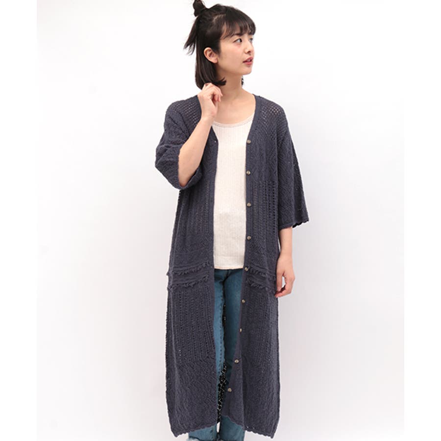 激安人気新品 ロングカーディガン レディース 春[品番：TTKW0007927 Sサイズ