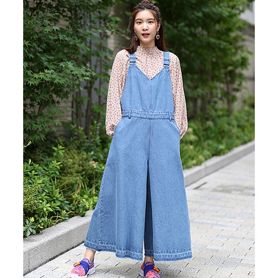 サロペットパンツ オーバーオール オールインワン[品番