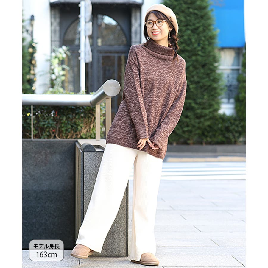 ニットチュニック トップス レディース[品番：TTKW0008622]｜チチカカのレディースファッション通販｜SHOPLIST（ショップリスト）