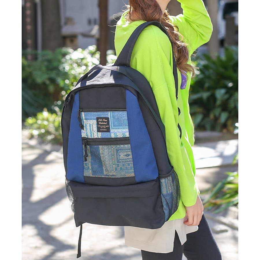 【日本限定モデル】 メッシュポケットリュック チチカカ[品番 zlscbb7027 バスケ用バッグ