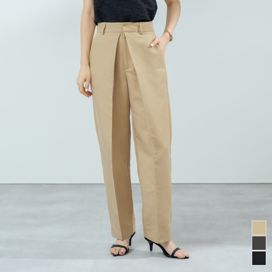 フロントタックセンタープレスパンツ【UR'S ユアーズ】[品番