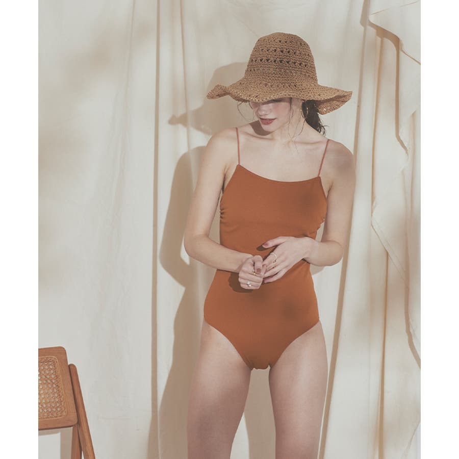 シンプルリブワンピース 水着 ビーチ 品番 Tv Titivate ティティベート のレディースファッション通販 Shoplist ショップリスト