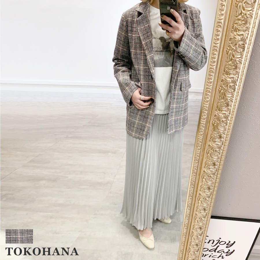 チェック柄テーラードジャケット レディース 21新作 品番 Thnw Tokohana トコハナ のレディースファッション 通販 Shoplist ショップリスト チェック柄テーラードジャケット レディース 21新作 品番 Thnw Tokohana トコハナ のレディースファッション 通販 Shoplist ショップリスト