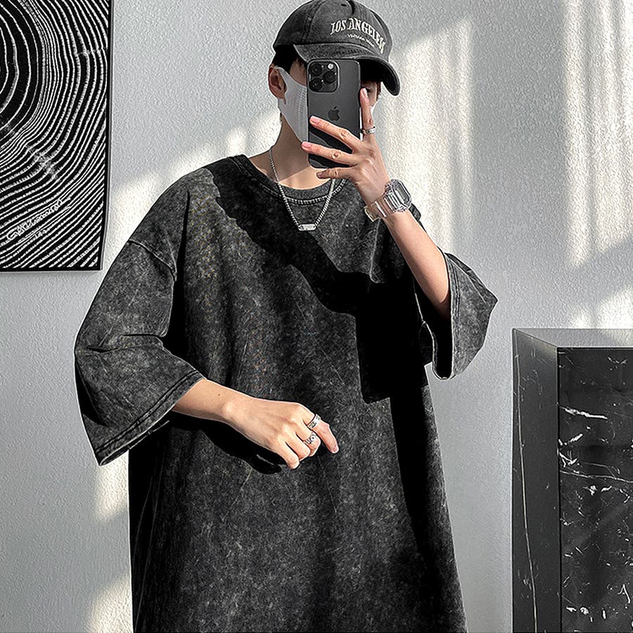 tシャツ 半袖 古着風[品番：TOPW0000535]｜DEVICE（デバイス）｜メンズ