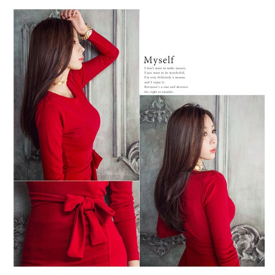 ボディコン ワンピース 赤 品番 Osrw Osyarevo オシャレボ のレディースファッション通販 Shoplist ショップリスト