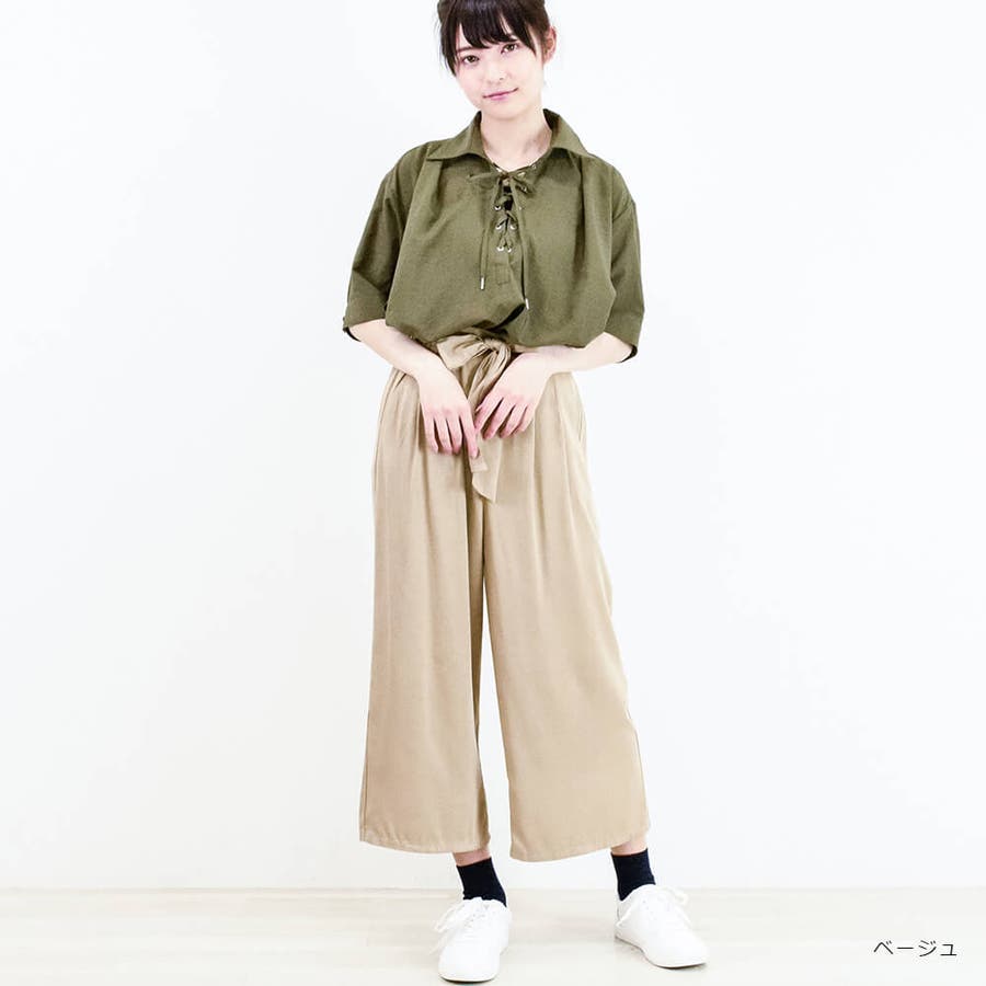 ガウチョパンツ レディース ワイドパンツ 品番 Twpw Fetch フェッチ のレディース ファッション通販 Shoplist ショップリスト