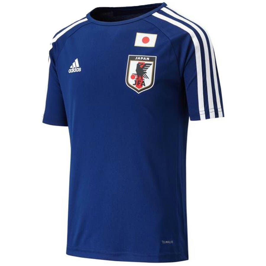 adidas No 22 サッカー日本代表 ホームレプリカTシャツ キッズ[品番