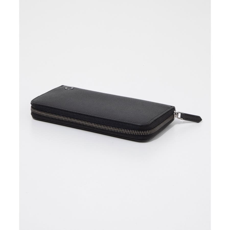 専用掲載26257 ブラック カーフレザー ブルガリ・ブルガリ マン ジップ