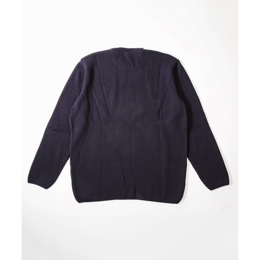 メゾンキツネ　ニット　黒 MAISON KITSUNE メゾン キツネ クルーネック長袖ニット FOX HEAD