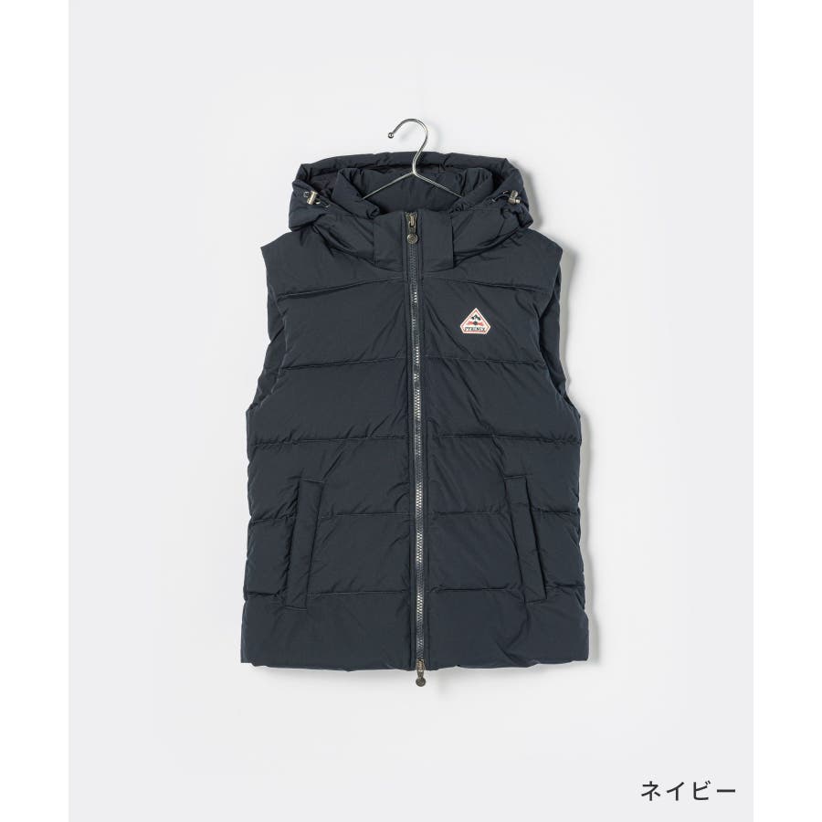 PYRENEX ネイビー ダウンベスト PYRENEX ネイビー ダウンベスト 美品 PYRENEX ピレネックス