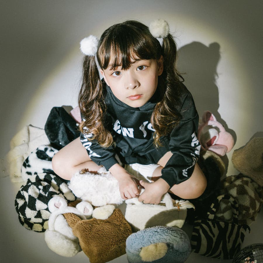 ポンポンファーヘアゴム2点セット[品番：VINK0002175]｜URBAN CHERRY