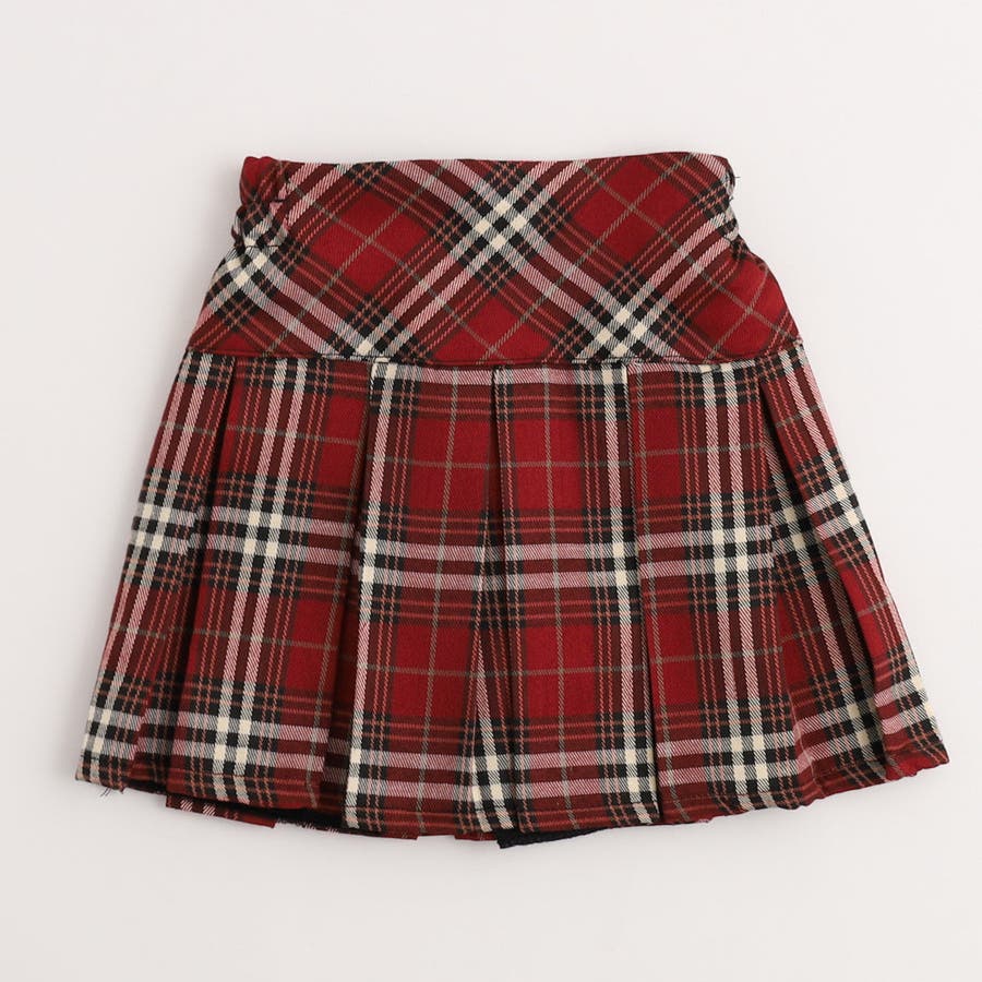 KIDILL チェック柄プリーツスカート KIDILL チェック柄プリーツ