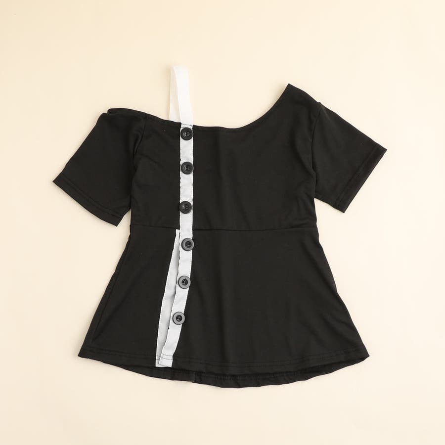KOBE LETTUCE tシャツ アシンメトリーペプラムトップス