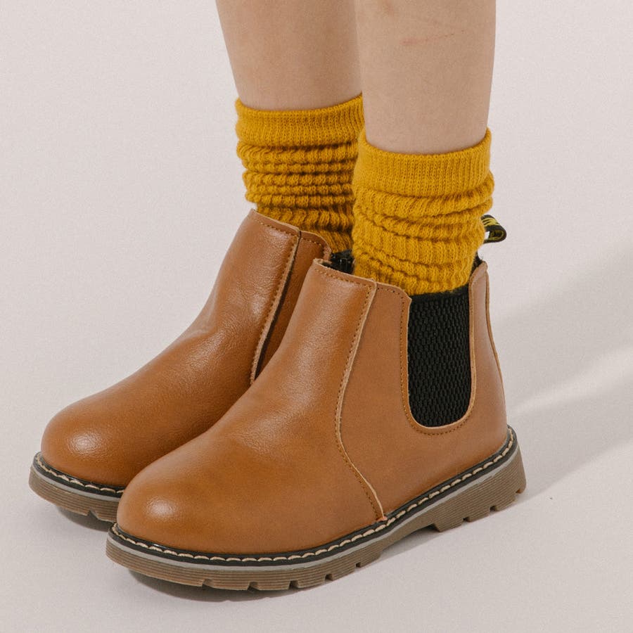 バーバリーキッズフォーマル 未使用近 美品 ベージュ リボンタイ 新品ソックス付 BURBERRY（バーバリー） BURBERRY KIDS キッズ ベビーソックス 8079697