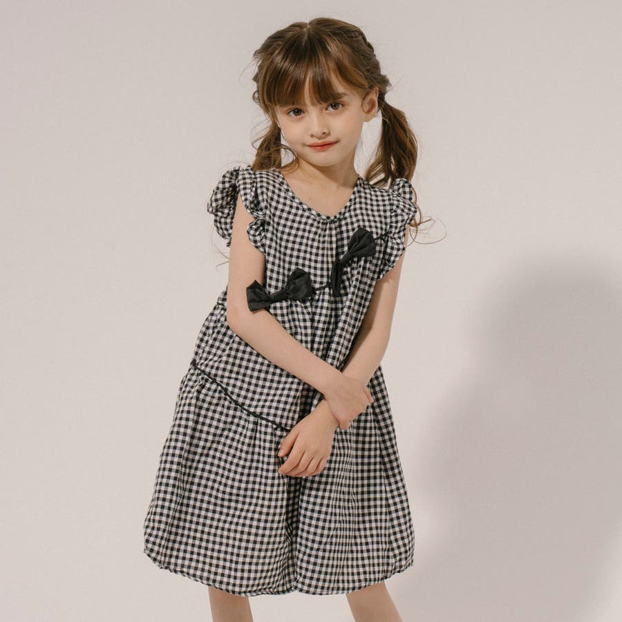Hauls フリルちぇっくリボンわんぴ Hauls（ハウルズ）の「フリルちぇっくリボンわんぴ（ワンピース