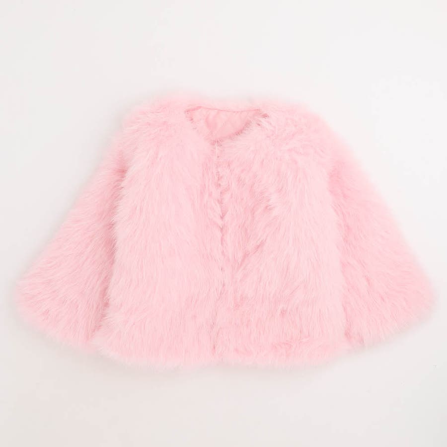 ノーカラーファージャケット[品番：VINK0004054]｜URBAN CHERRY