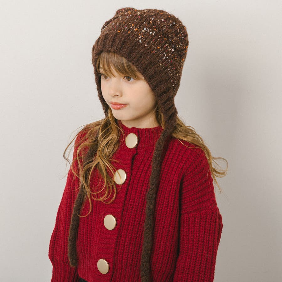 くま耳ニット帽[品番：VINK0004030]｜URBAN CHERRY（アーバンチェリー