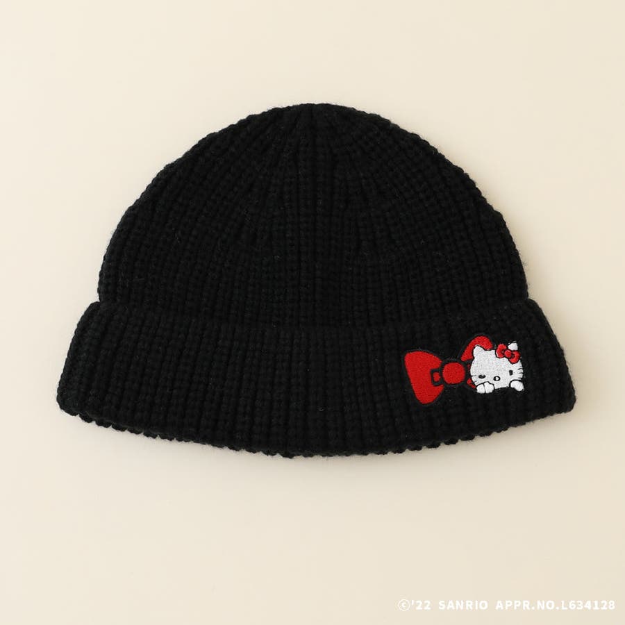 超特価激安 ハローキティ/刺繍デザインニットキャップ[品番：VINK0001173 帽子