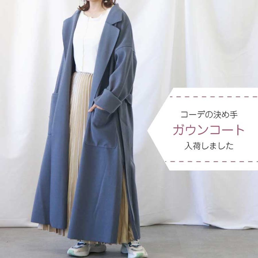 大注目 ビッグシルエット チテーラード コート[品番：BECW0001063 ジャケット・アウター