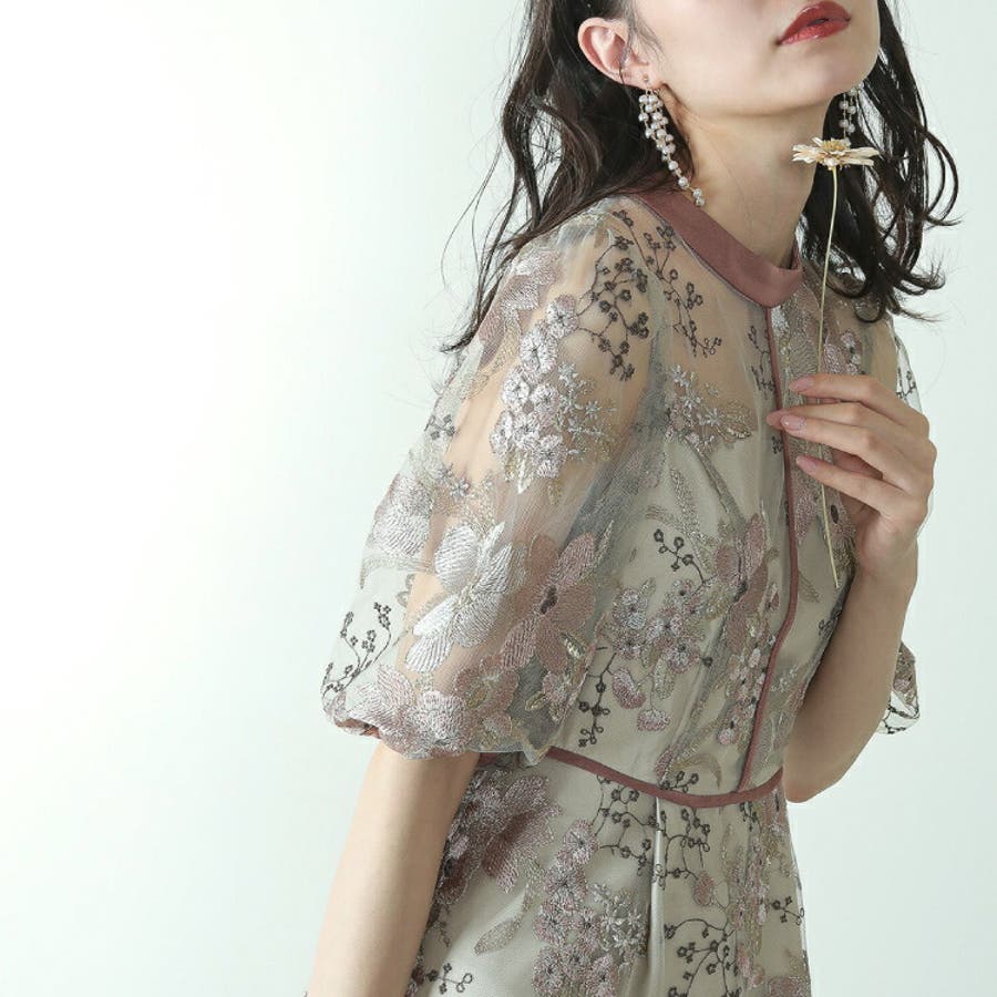 新作 パーティードレス 結婚式[品番：BECW0010374]｜kana（カナ