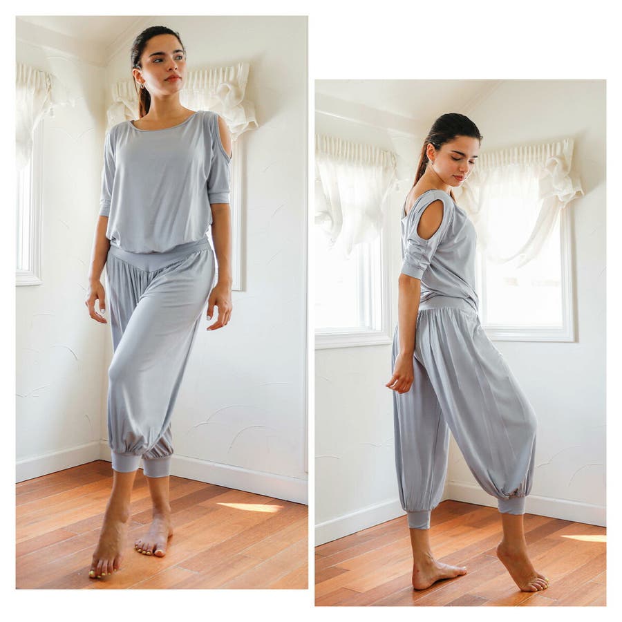 ヨガウェア 上下セット 大きいサイズ[品番：VERW0000109]｜VEROMAN  FIT（ベロマンフィット）のレディースファッション通販｜SHOPLIST（ショップリスト）