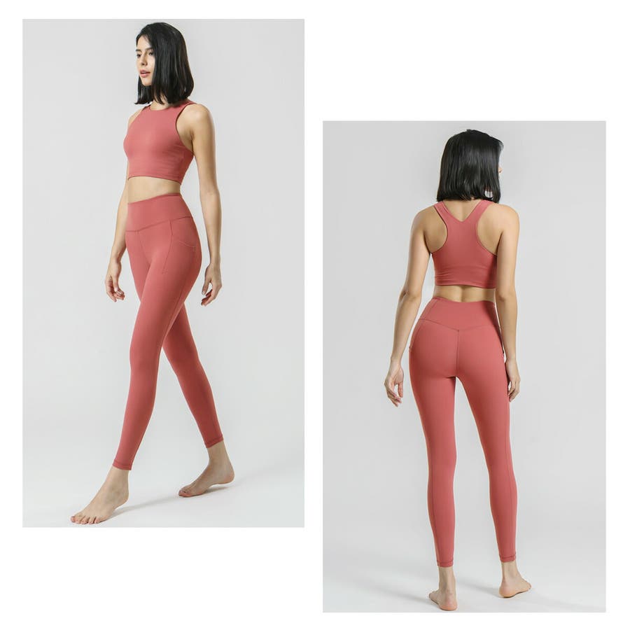 ヨガウェア レディース 上下セット[品番：VERW0000191]｜VEROMAN FIT