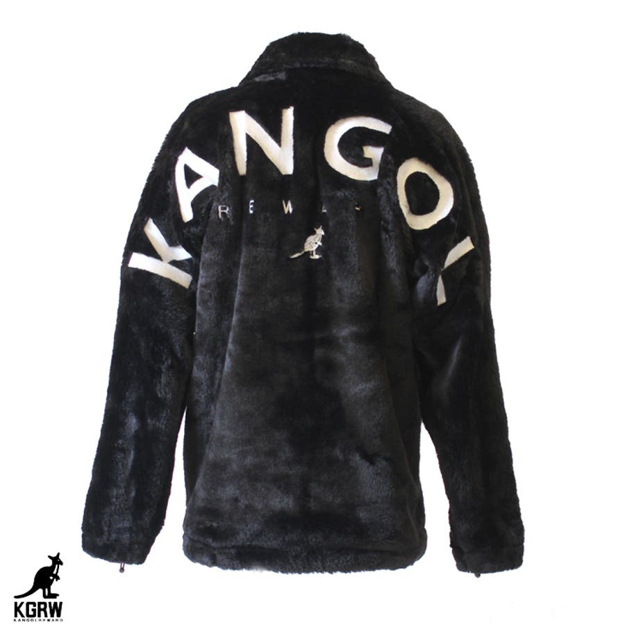 KANGOL REWARD 中綿 BIG LOGOファーボンバージャケット[品番