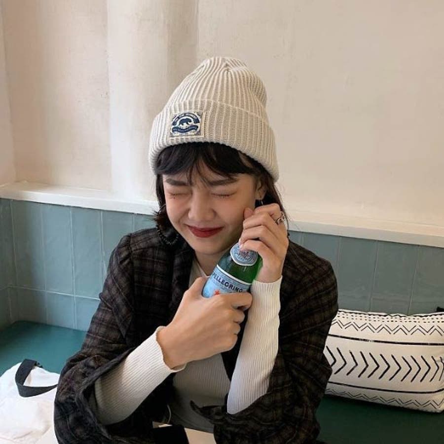 ニット帽 レディース ビーニー帽子[品番：VCTW0004192
