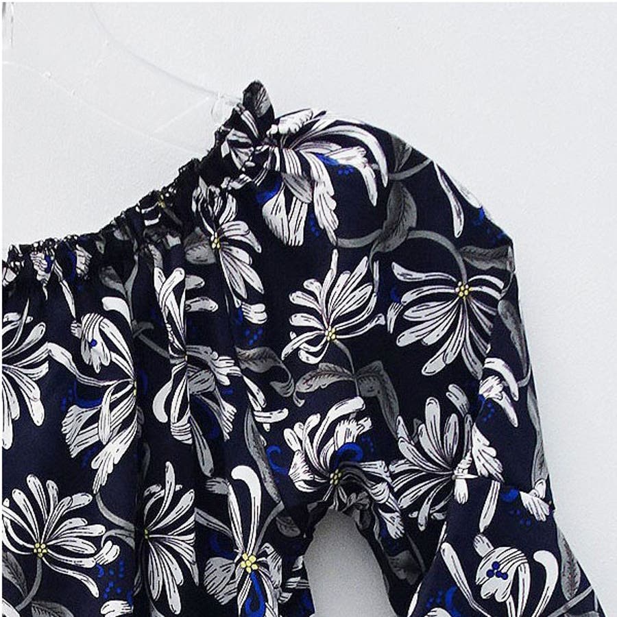 hysteric glamour 花柄 オフショルダー トップス