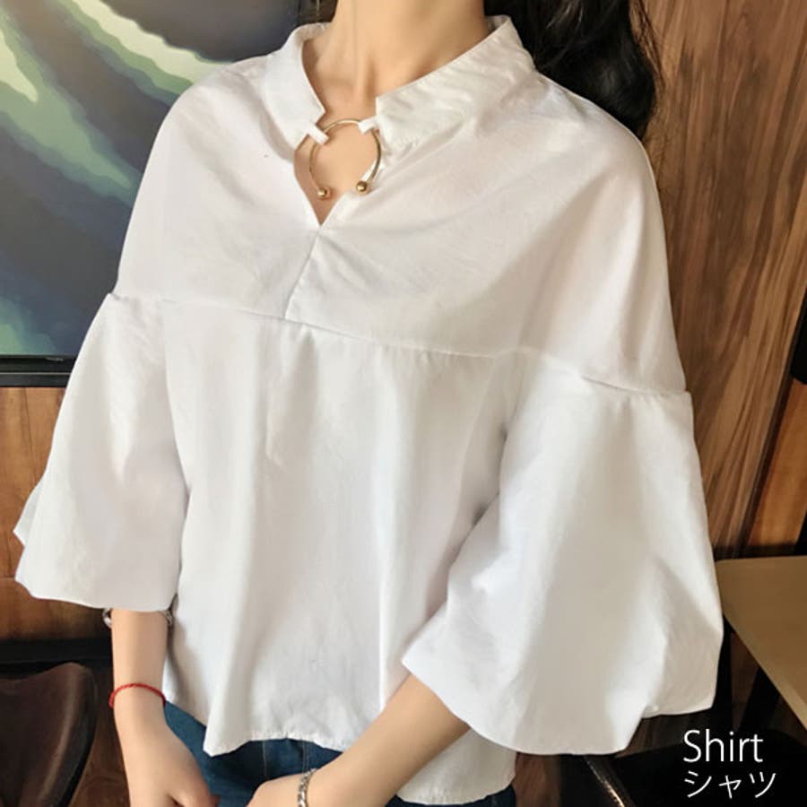 シャツ レディース ７分袖シャツ 品番 Vctw Victoria ヴィクトリア のレディース ファッション通販 Shoplist ショップリスト